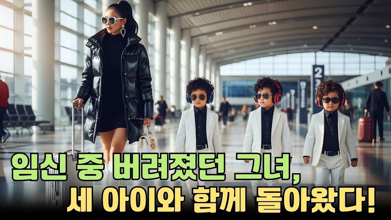 임신 중 남편에게 배신당한 그녀! 낳은 세 쌍둥이가 천재가 되어 남자를 후회하게 만들다!