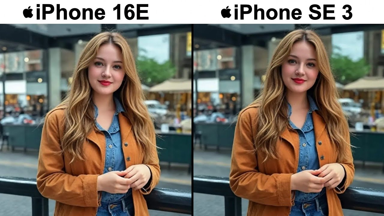 Сравнение тестов камер iPhone 16E и iPhone SE 3