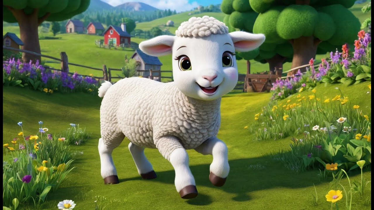 The Dancing Sheep in the Meadow | Fun Kids Learning Song - YouTube