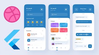 👨🏽‍💻 Let's clone a dribbble design using FLUTTER ♡ screenshot 4