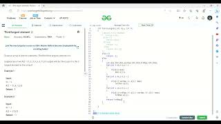 Third Largest Element in an Array Practice