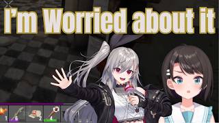 Subaru and Riona are worried about Pekora’s coaching skills