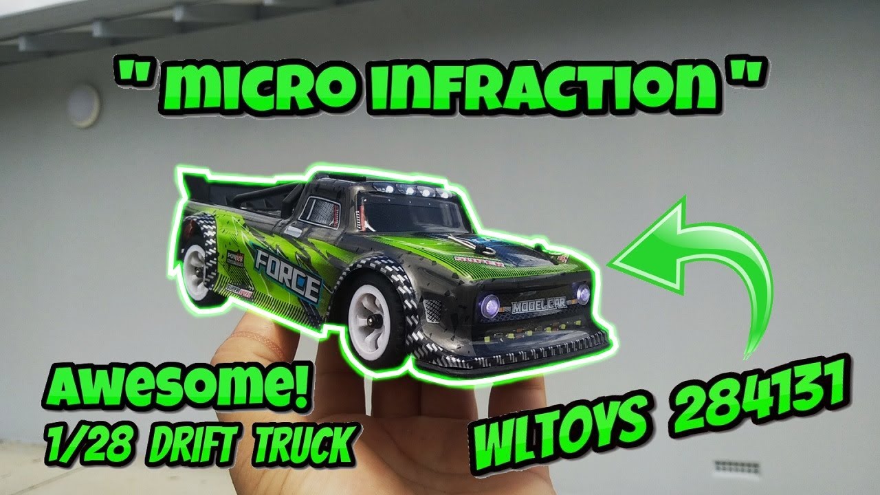 WLToys 284131 Micro Infraction  Epic 1/28 Drift Truck YOU Should Buy! 