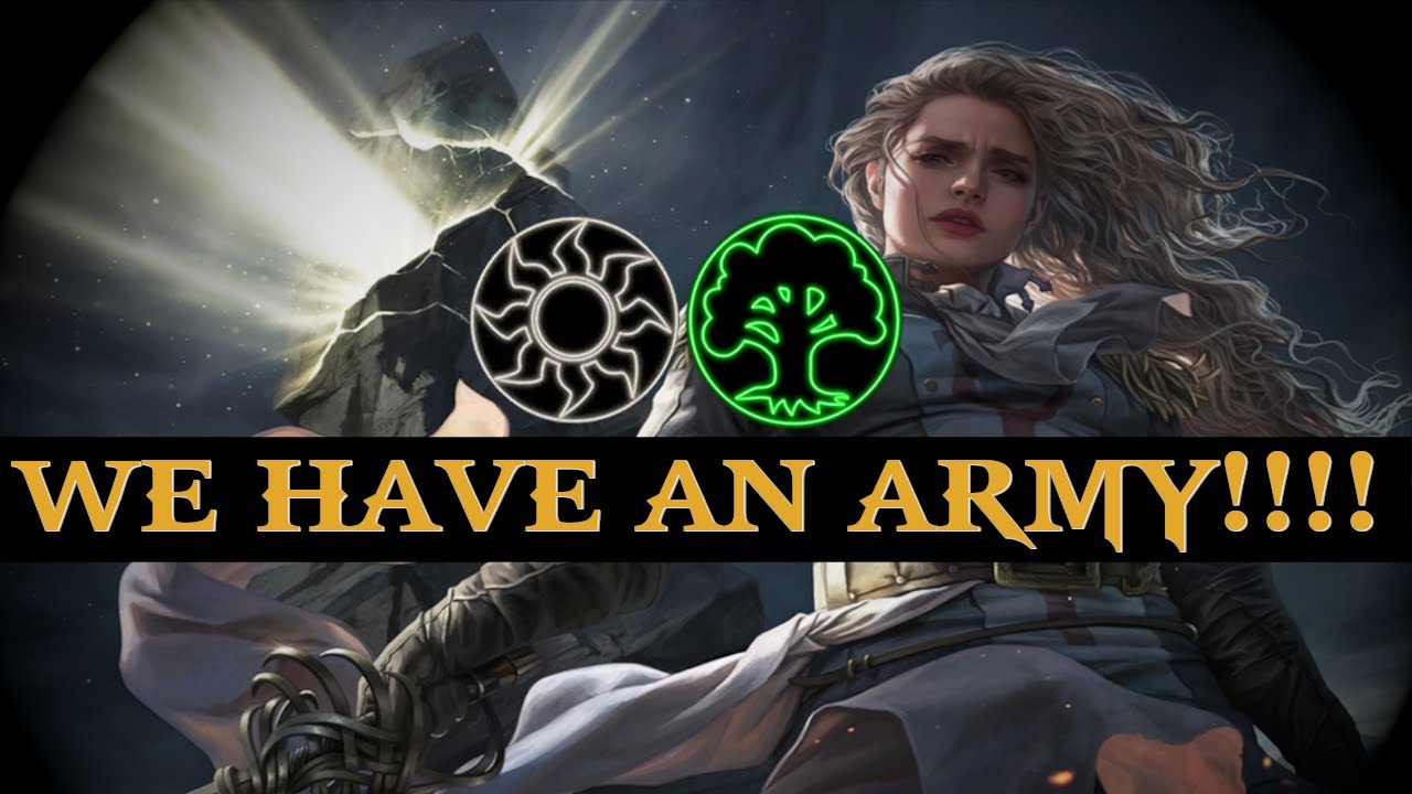 MTG Arena |🌳☀ Green/White Human Tribal Is Unbeatable! ☀🌳