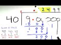 FRACTION Part 8 METHOD #2 Dividing Fractions In DECIMAL Form