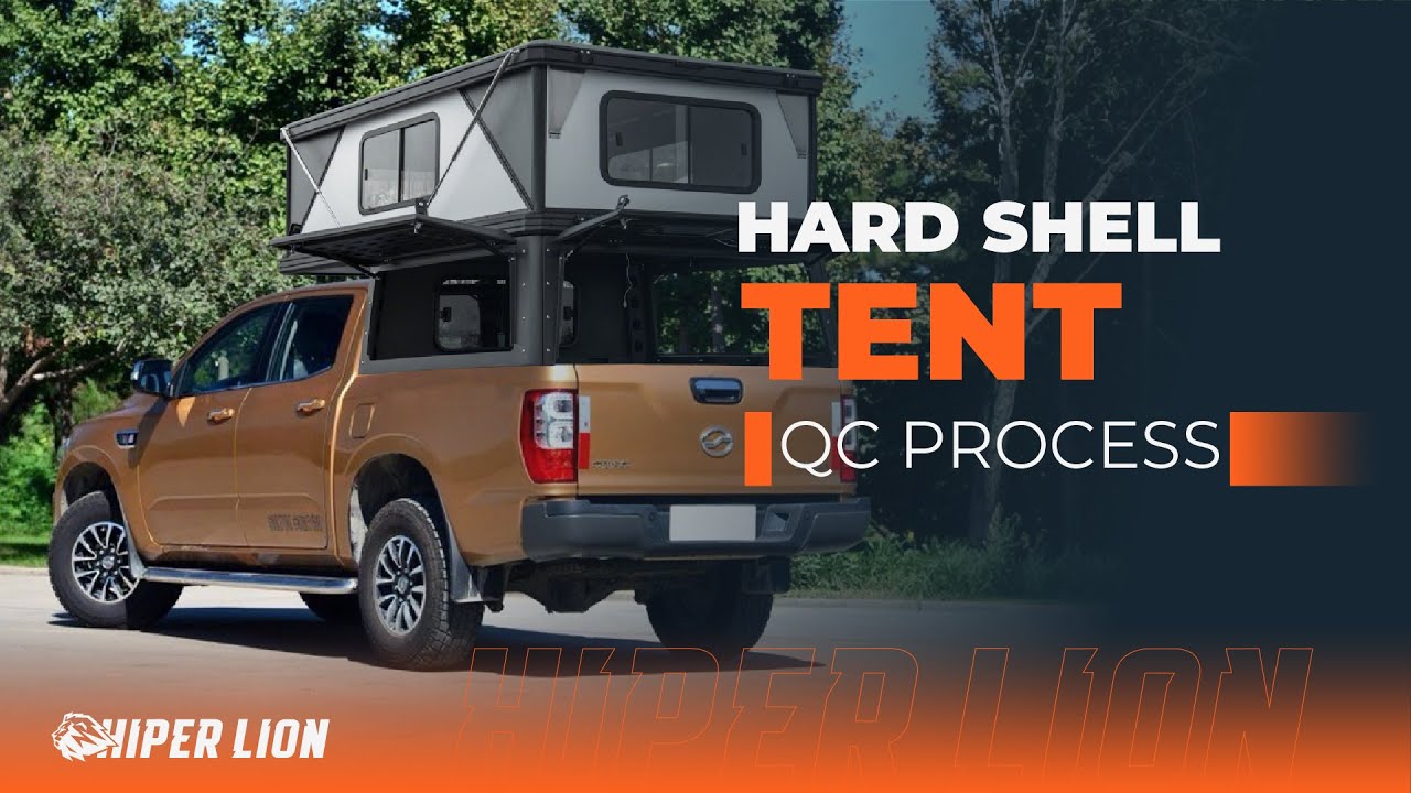 Hard Shell Tent Quality Control Process Exposed Factory Inside Look