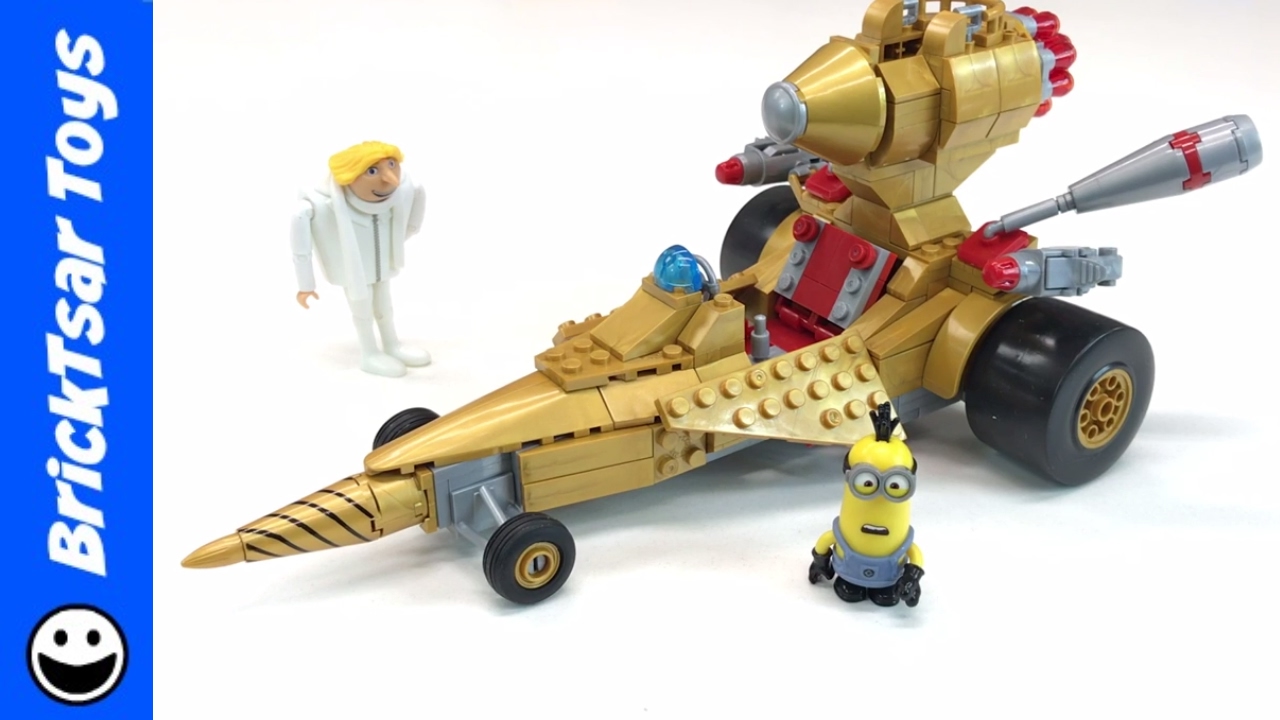 Despicable Me 3 Mega Construx Dru S Transforming Car Fdx84 Review Youtube