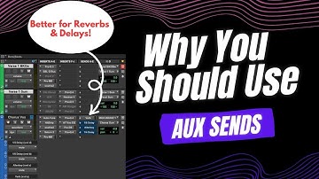 AUX Sends Explained! #reverb