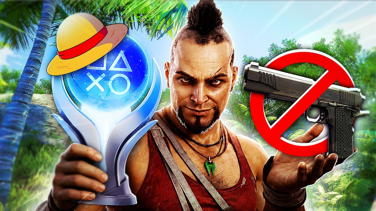 EU PLATINEI FAR CRY 3 SEM ARMAS DE FOGO