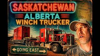 ALBERTA TRUCKER HEADS EAST TO SASKATCHEWAN
