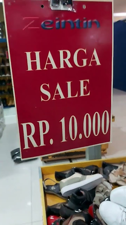 BELI SEPATU 10 RIBU 😁⁉️