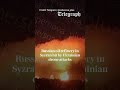 Russian oil refinery hit by Ukrainian drone strike