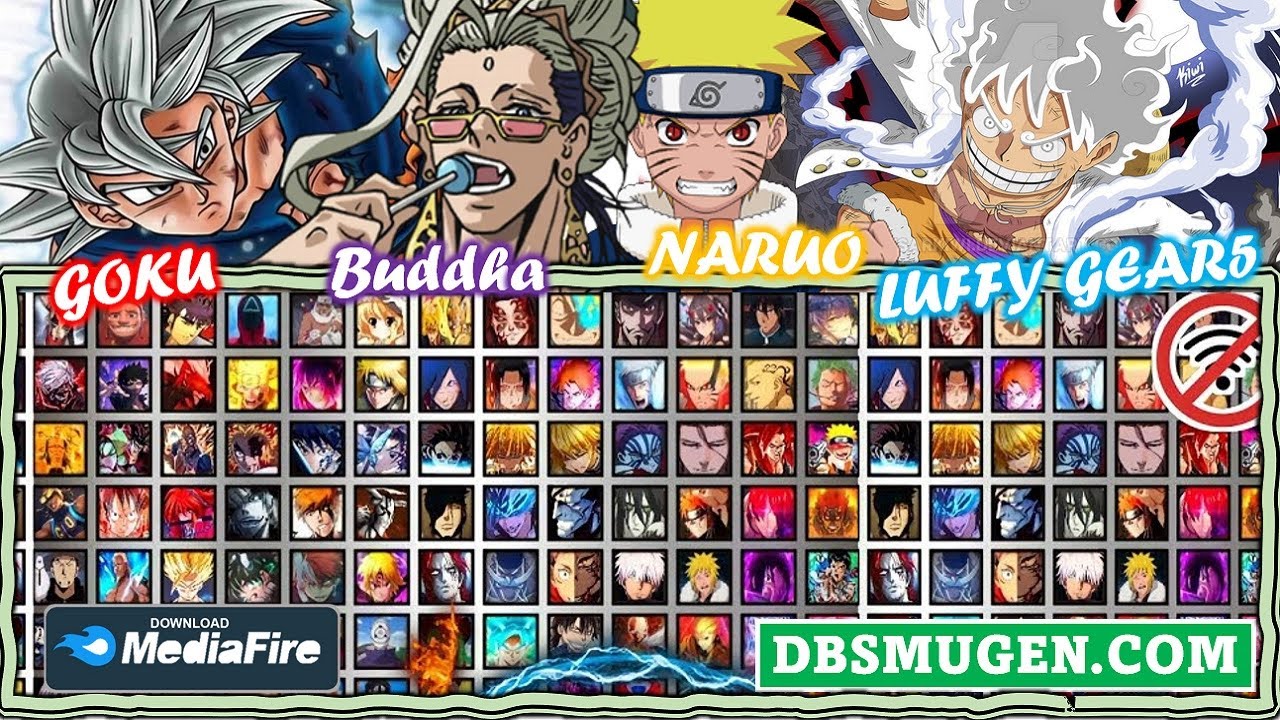 RELEASE‼️ JUMP FORCE MUGEN APK V.8 Full Character 