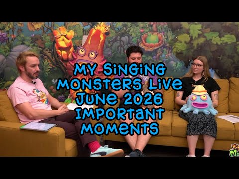My Singing Monsters Live June 2026 Important Moments