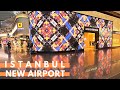 Istanbul New Airport Walking Tour December 2021 | 4k UHD 60FPS | One Of The Biggest World Airports