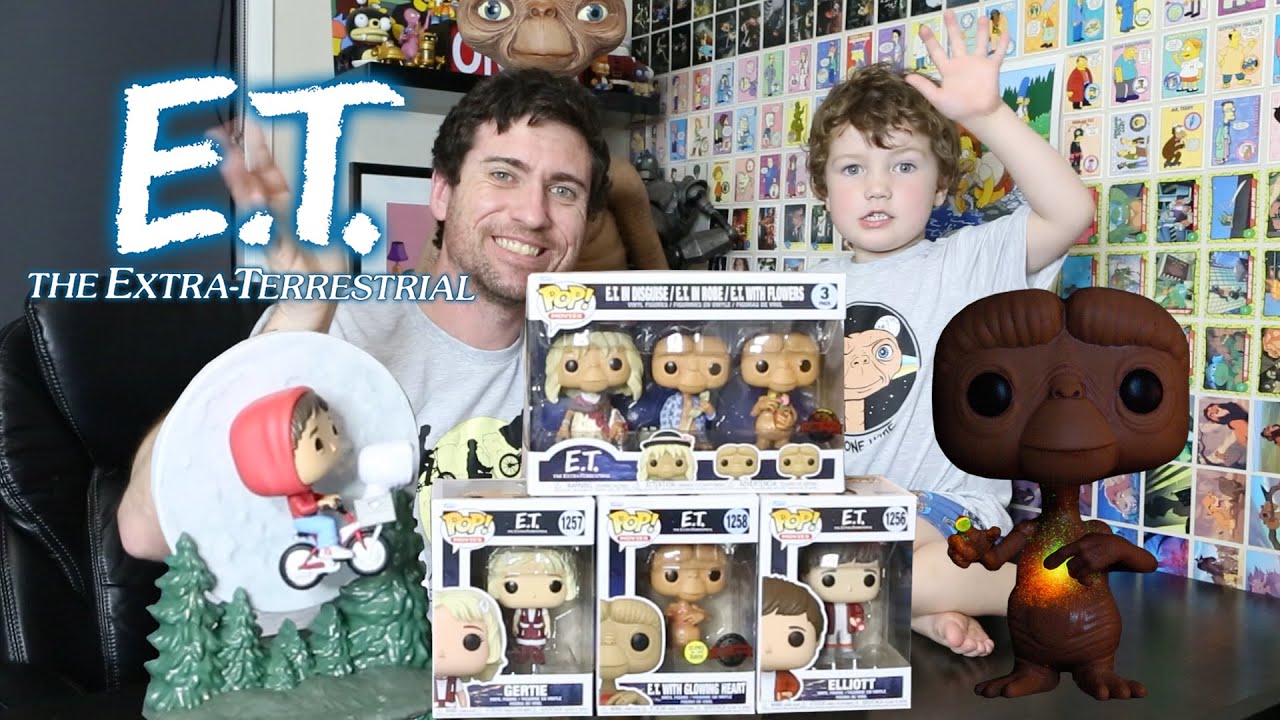 Funko POP! Movies: E.T. The Extraterrestrial - E.T. w/ Glowing Heart  (GiTD)(Targ 海外 即決