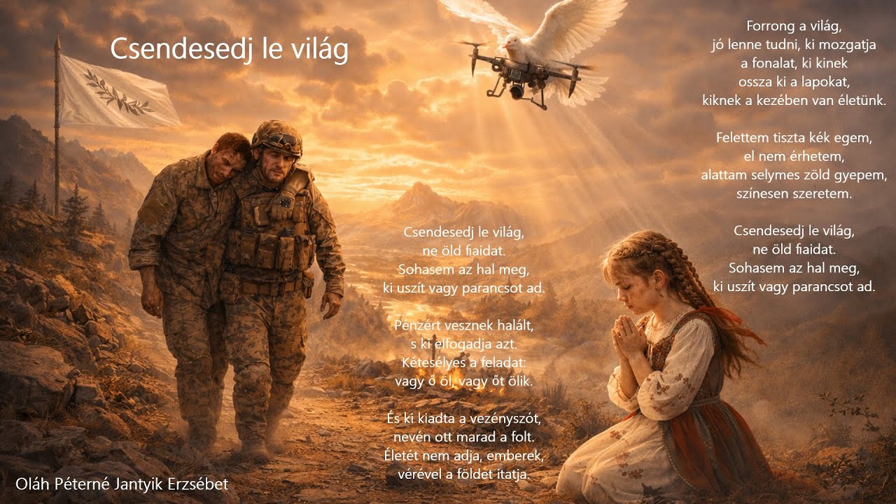 Csendesedj le világ