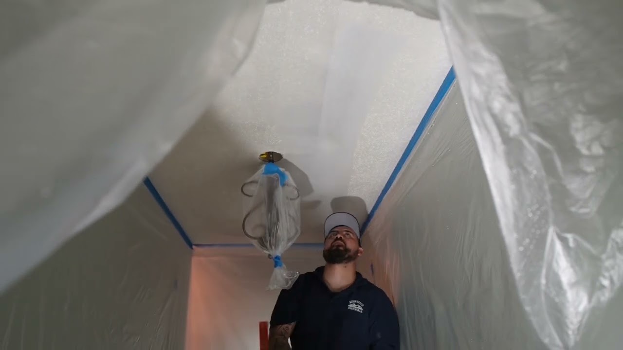 How Ceiling Texture Removal Actually Works: What to Expect Before and After