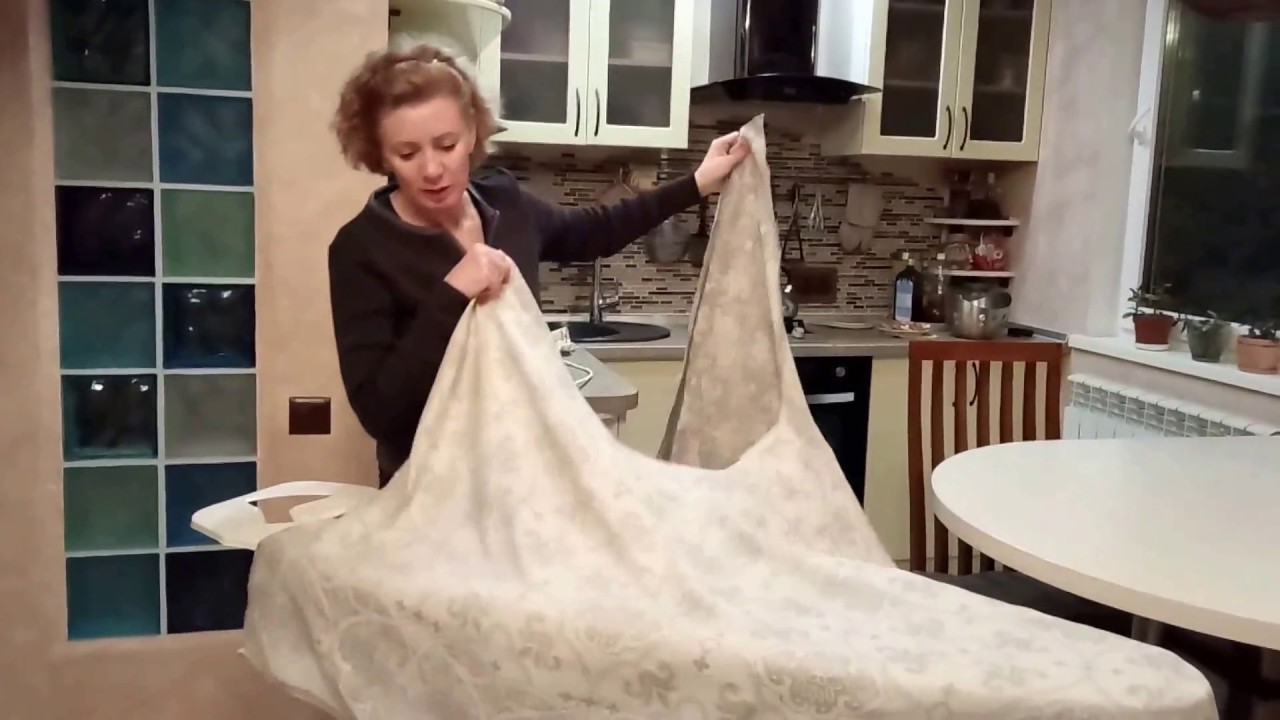 Необычный кухонный стол/ СКАТЕРТЬ