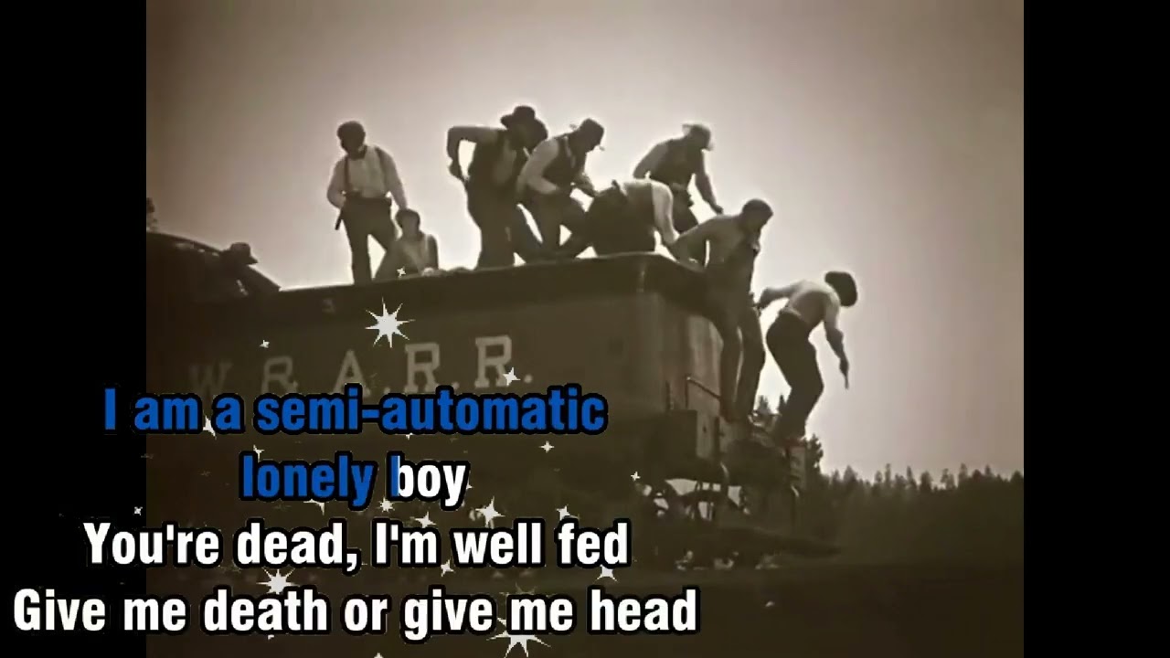 Bang Bang Karaoke + Video (Buster Keaton's "The General")