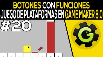 BOTONES que abran PUERTAS - Como Hacer Un Juego De Plataformas En Game Maker 8.1 [20]