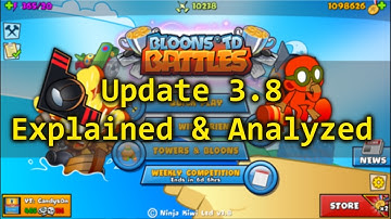 Bloons TD Battles Update 3.8 - Explained and Analyzed!