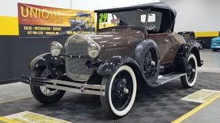 1929 Ford Model A Roadster w/ Rumble Seat | For Sale $24,900