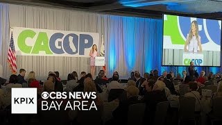 Gov. Kristi Noem speaks at California Republican convention in Burlingame