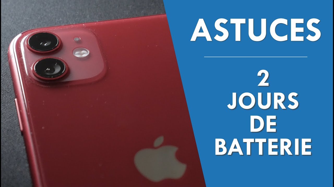 Avoir 2 jours de batterie sans recharger son smartphone (Astuces) - YouTube