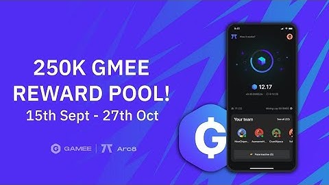 Arc8 Mining App | Mine GMEE | Cryptonian Man