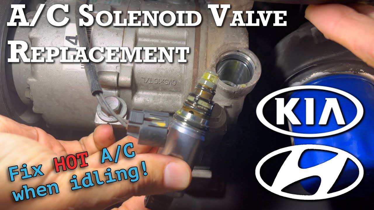 AC Solenoid Valve Replacement | 2011-2016 Kia Optima / Hyundai Sonata