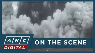LOOK Multiple minor eruptions rock Taal Volcano on Oct 25 26 ANC