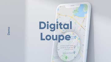 ProtoPie Demo: Digital Loupe using touchscreen feature