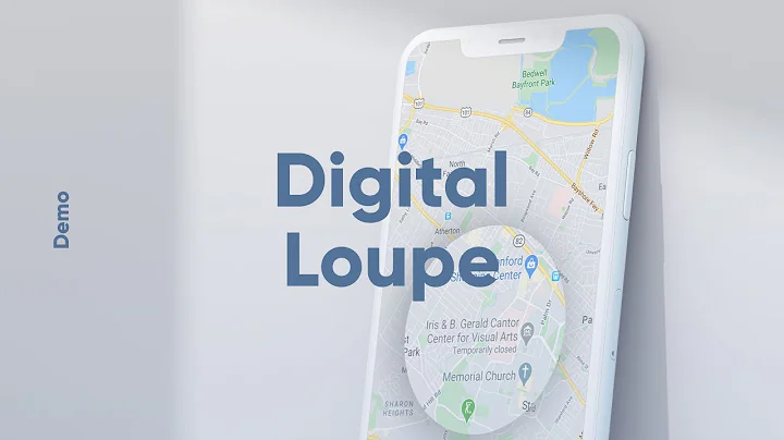 ProtoPie Demo: Digital Loupe using touchscreen feature