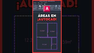 🔥 Como sacar ÁREAS en AutoCAD automáticamente con YQARCH #autocad #yqarch #arquitectura