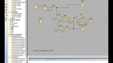 Control de semáforo con PLC - Logo!Soft Comfort