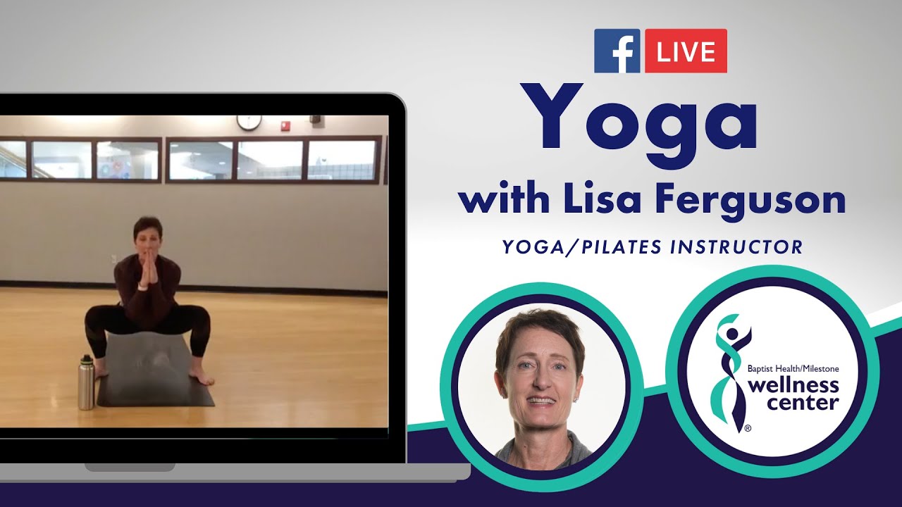 40min Facebook Live Yoga with Lisa Ferguson