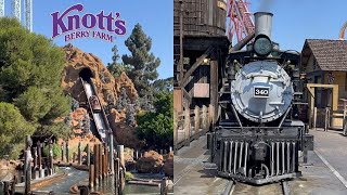 America's First Theme Park! | Knott's Berry Farm Vlog September 2022