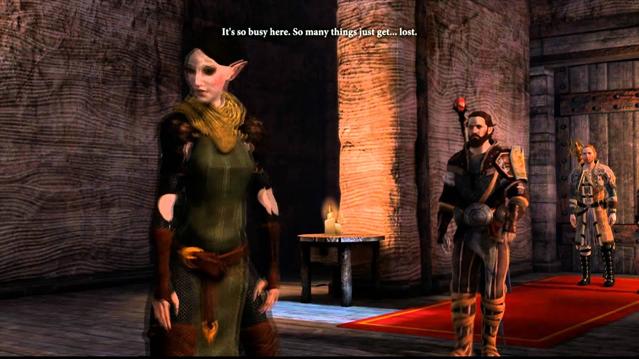Dragon Age 2- Merril Rivalry Romance Guide #2   "Nice Crime You Have Here"