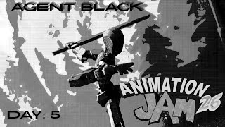 Agent Black | stop motion animation jam 26