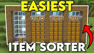 Best Item Sorter Minecraft Bedrock 1.20