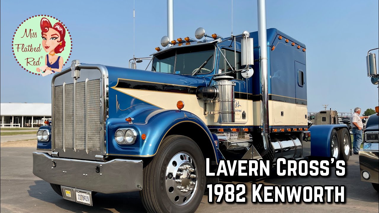 Lavern Cross's 1982 Kenworth W900A - YouTube