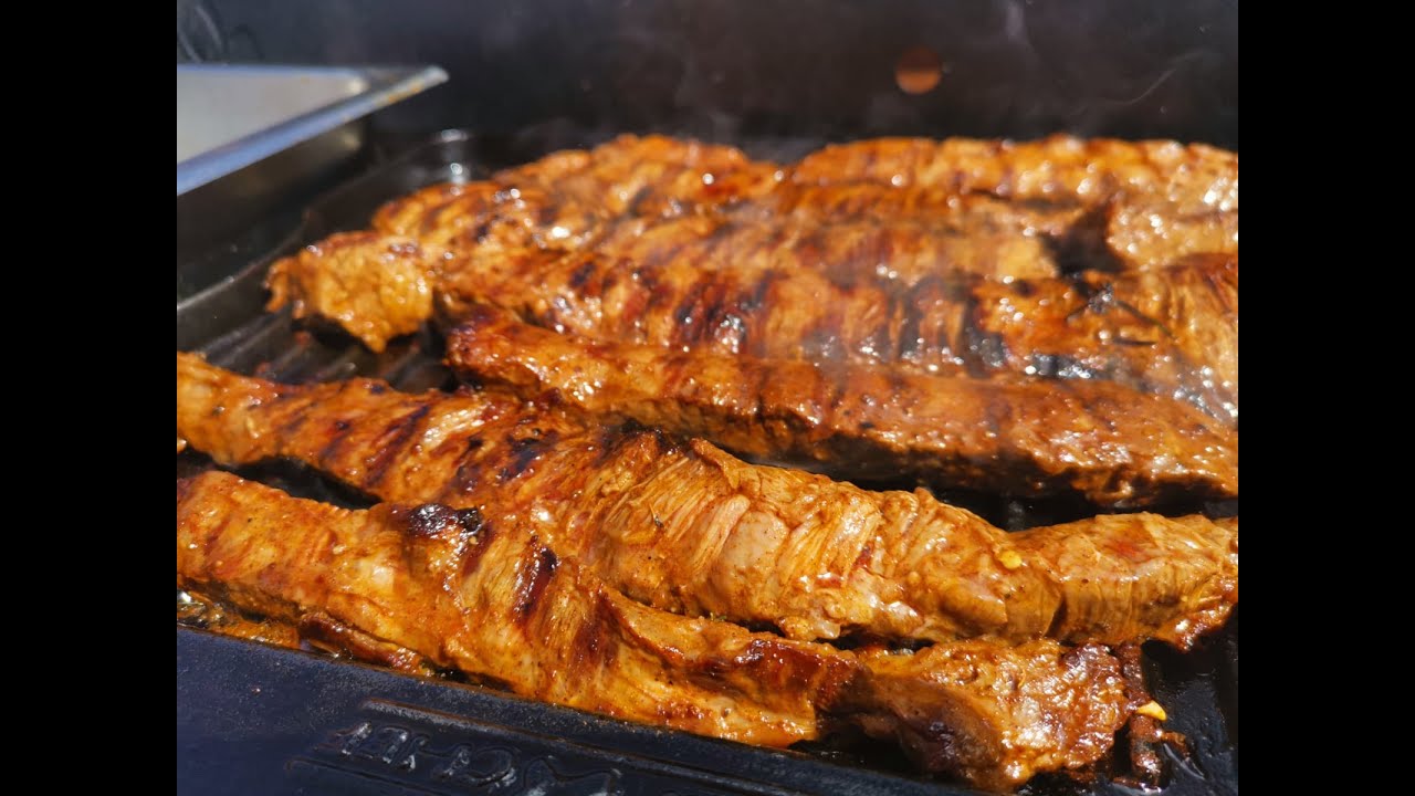 CARNE ASADA RECIPE (GRILLED SKIRT STEAK) YouTube