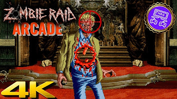 ⭐ ZOMBIE RAID | 4K/60ᶠᵖˢ | ARCADE #walkthrough #playthrough #longplay