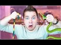 Gummy Food vs. Real Food Challenge! *EATING A SNAKE* Gross Real Food Candy Challenge