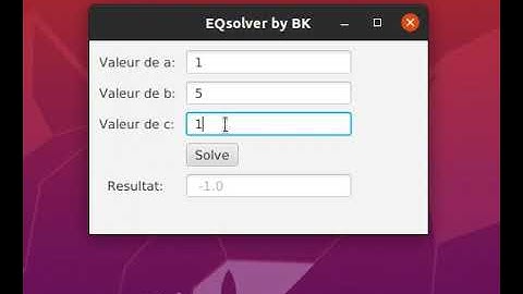 EQsolver - JAVAFX