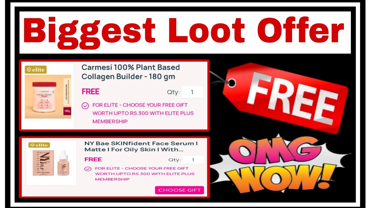 Purplle loot offer🔥 purplle new offer / purple new coupan code / purple elite membership offer today