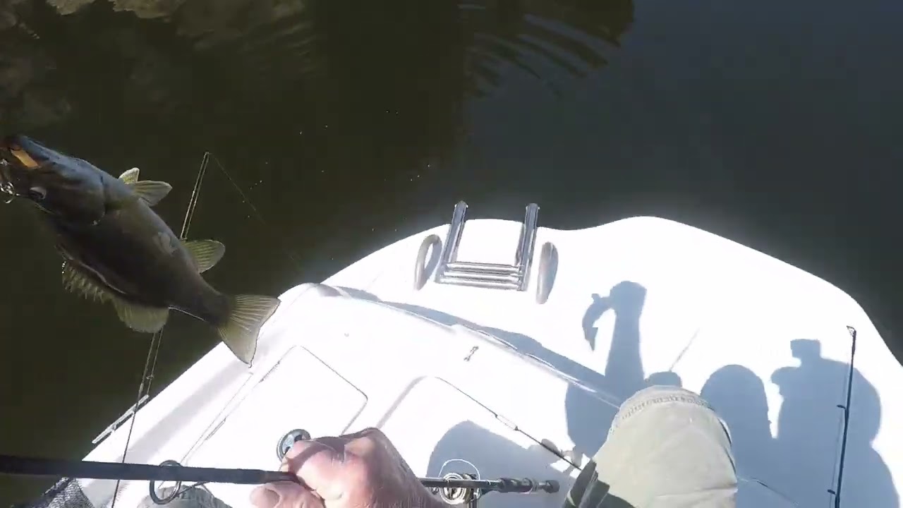 Bass fishing Prineville Reservoir August 2023