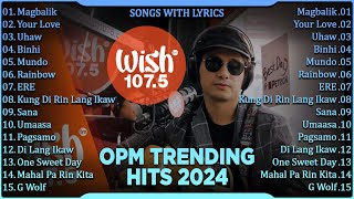 Magbalik - Callalily | Best Of Wish 107.5 Songs New Playlist 2024 With Lyrics | OPM Songs 2024