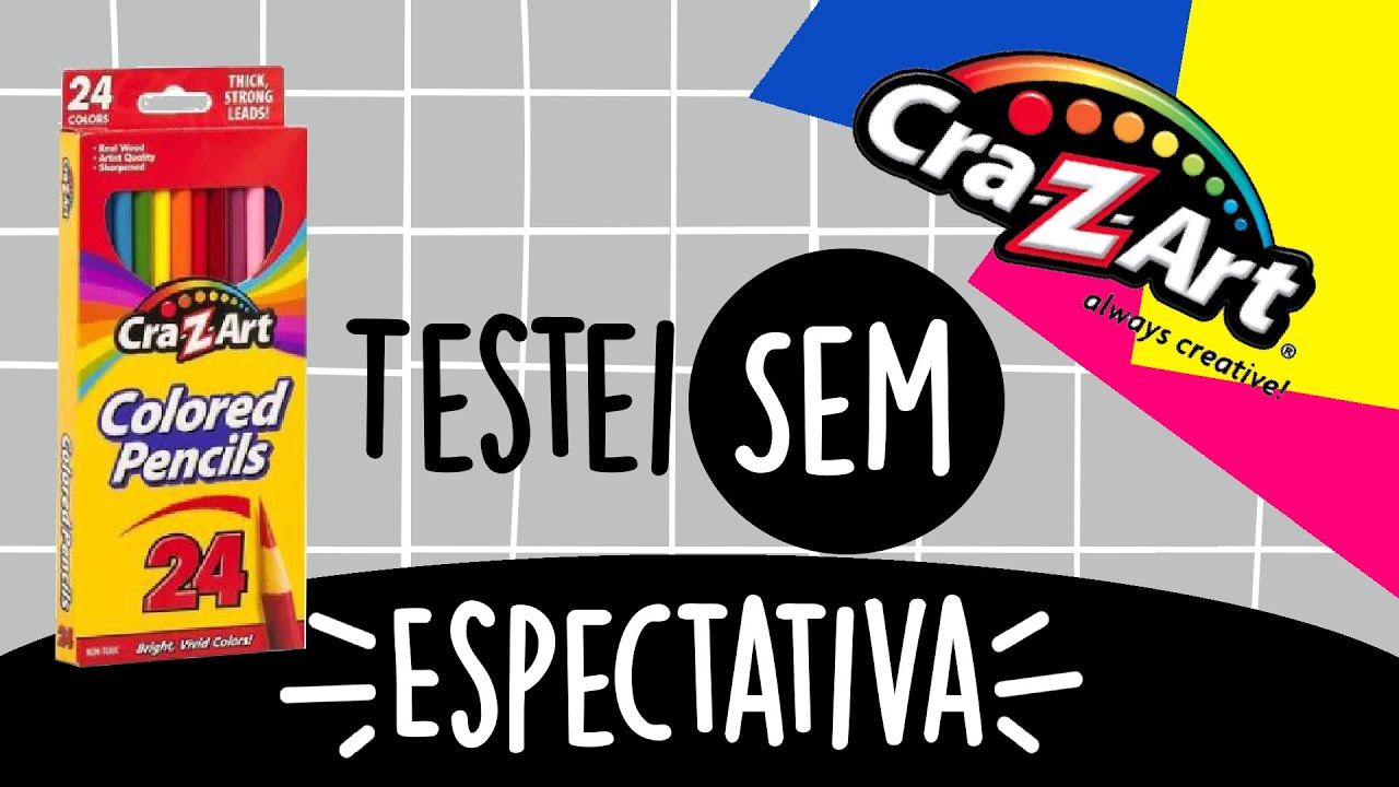 Review Lápis de cor Cra-Z-art